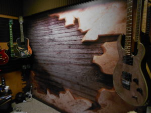 man cave wall graphic